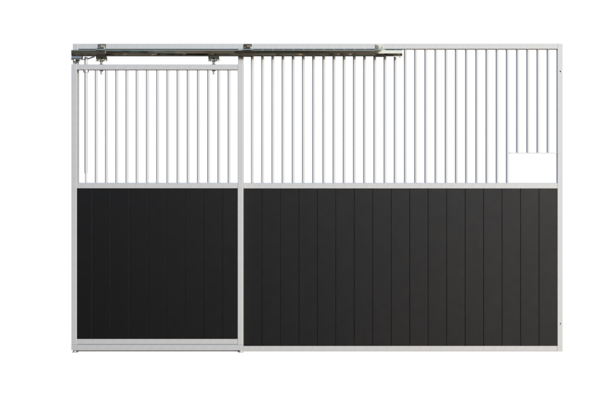 Stable Box Front Basic with Sliding Door