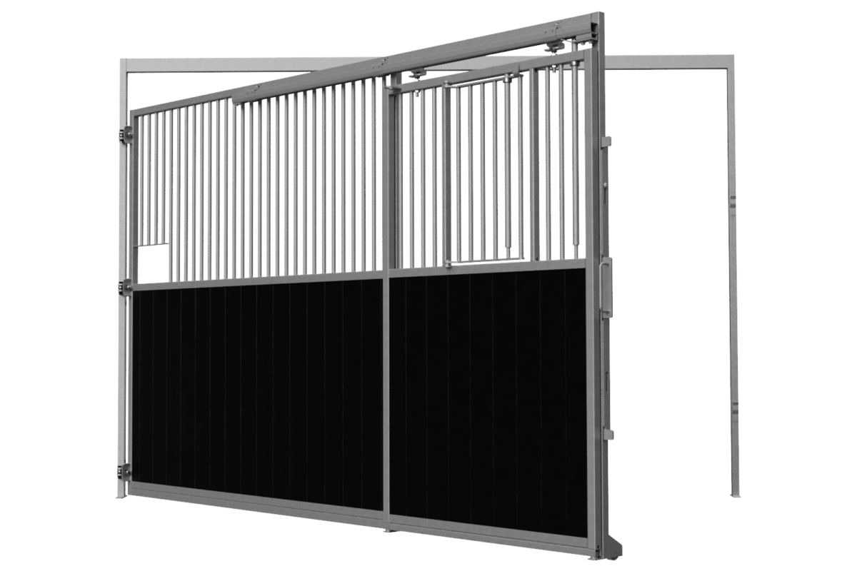 Stable Box Front Basic Hinged with Sliding Door and Mini Door