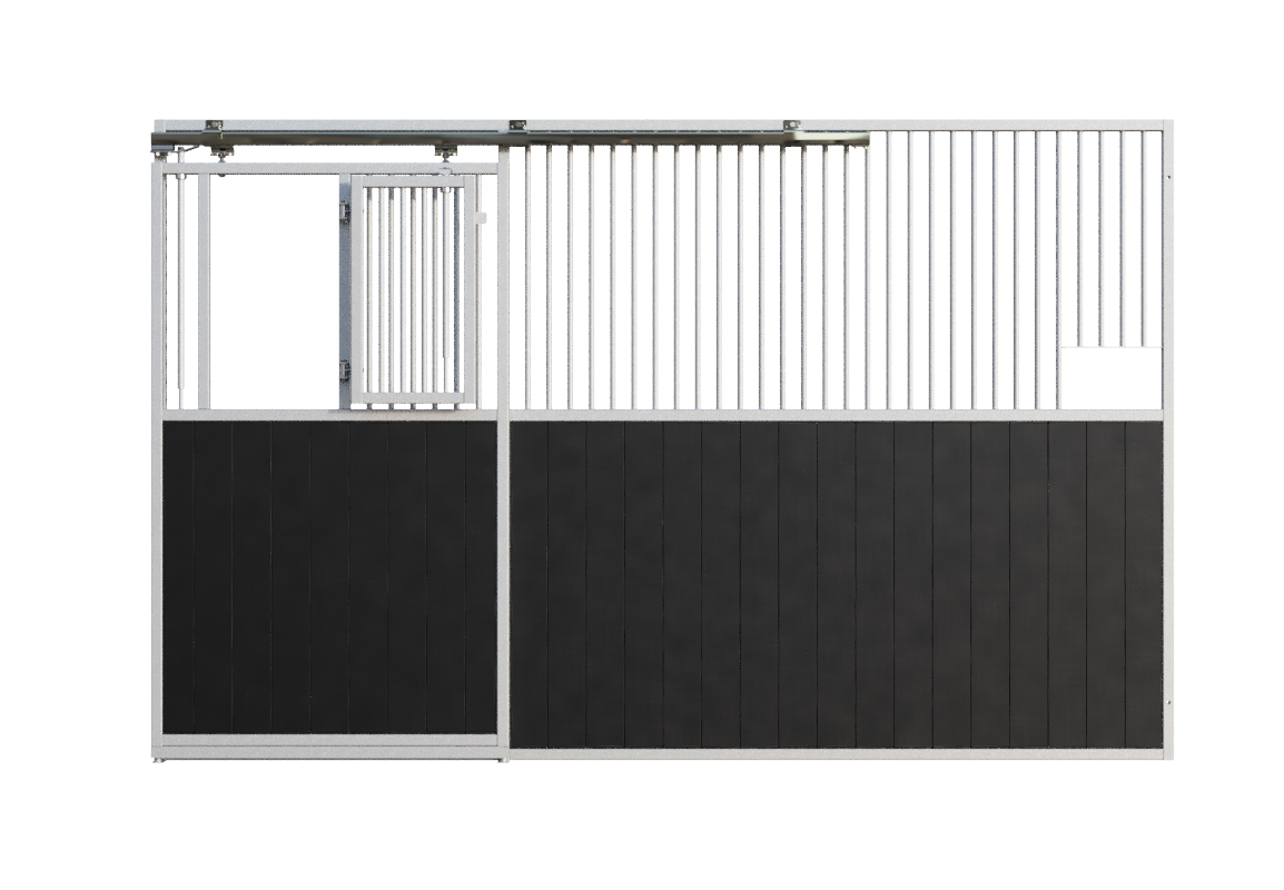 Stable Box Front Basic With Sliding Door and Mini Door