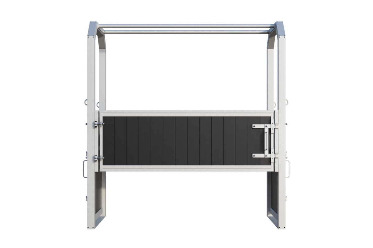 Treatment Stock with Doors and Swing Side Wall
