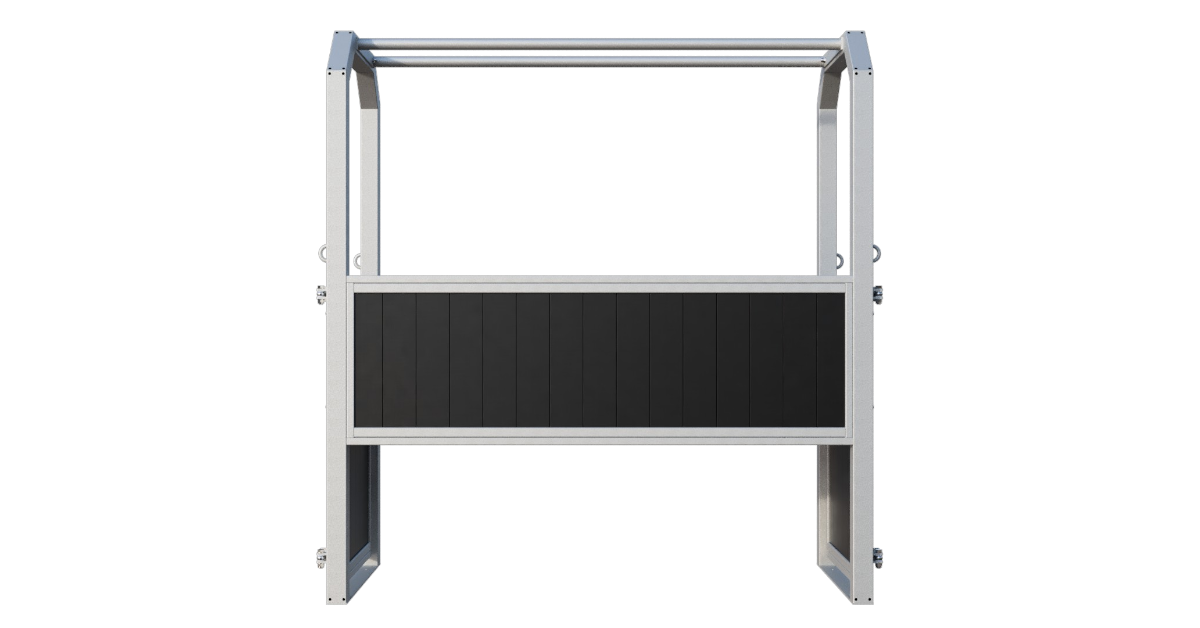 Treatment Stock with Front and Rear Door