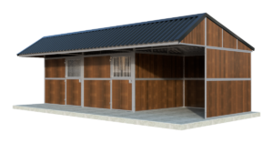 Complete outdoor stables