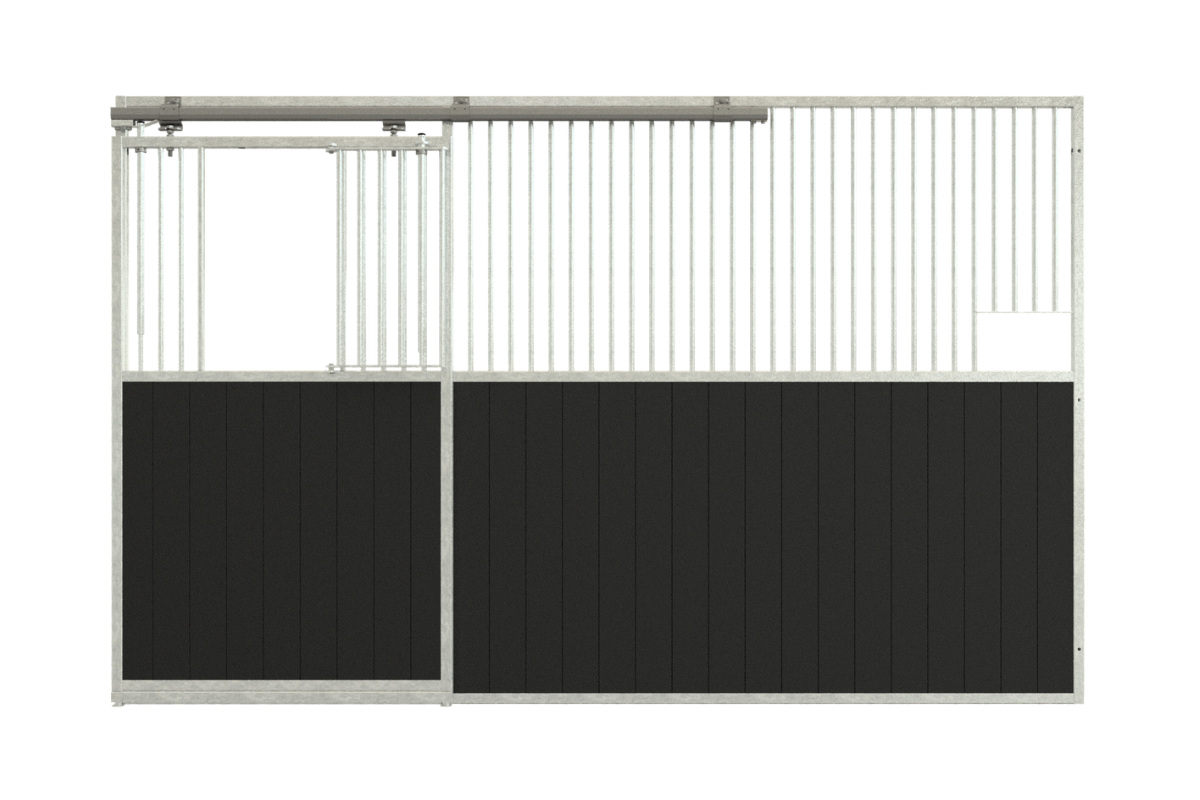 Stable Box Front Basic With Sliding Door and Mini Door